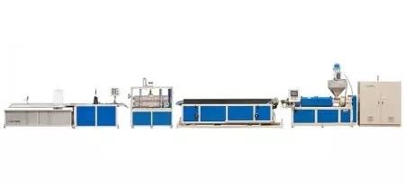 30 do 50 kg / H Wyświetlacz Linia do wytłaczania profili z PVC Linia do produkcji profili z tworzyw sztucznych